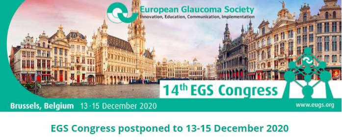 The 14th EGS Congress 2020  - European Glaucoma Society