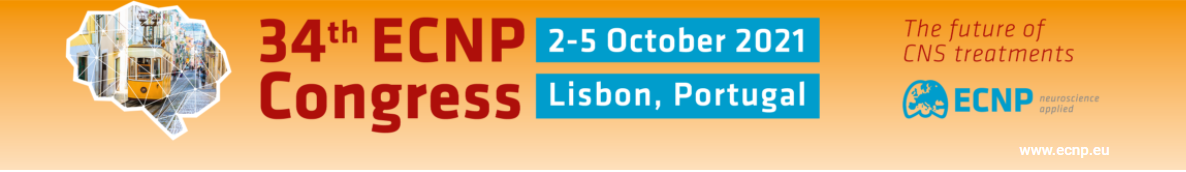 The 34rd European College of Neuropsychopharmacology Conference ECNP 2021