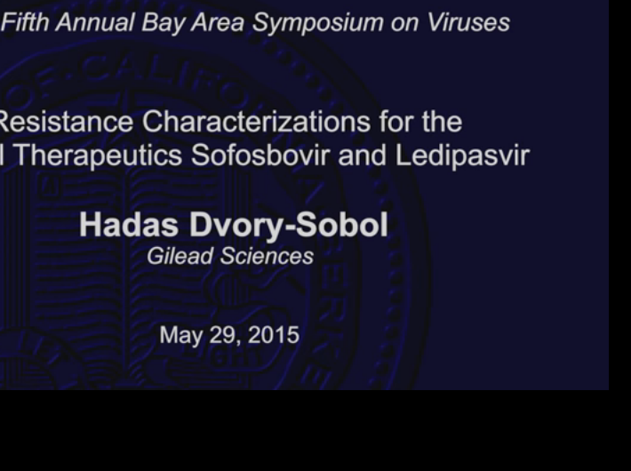 The 5th Annual Bay Area Symposium on Viruses - Hadas Dvory-Sobol (Gilead Sciences)