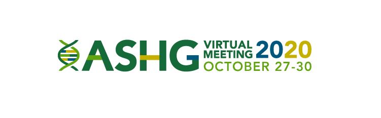 The American Society of Human Genetics  Annual Meeting ASHG 2020