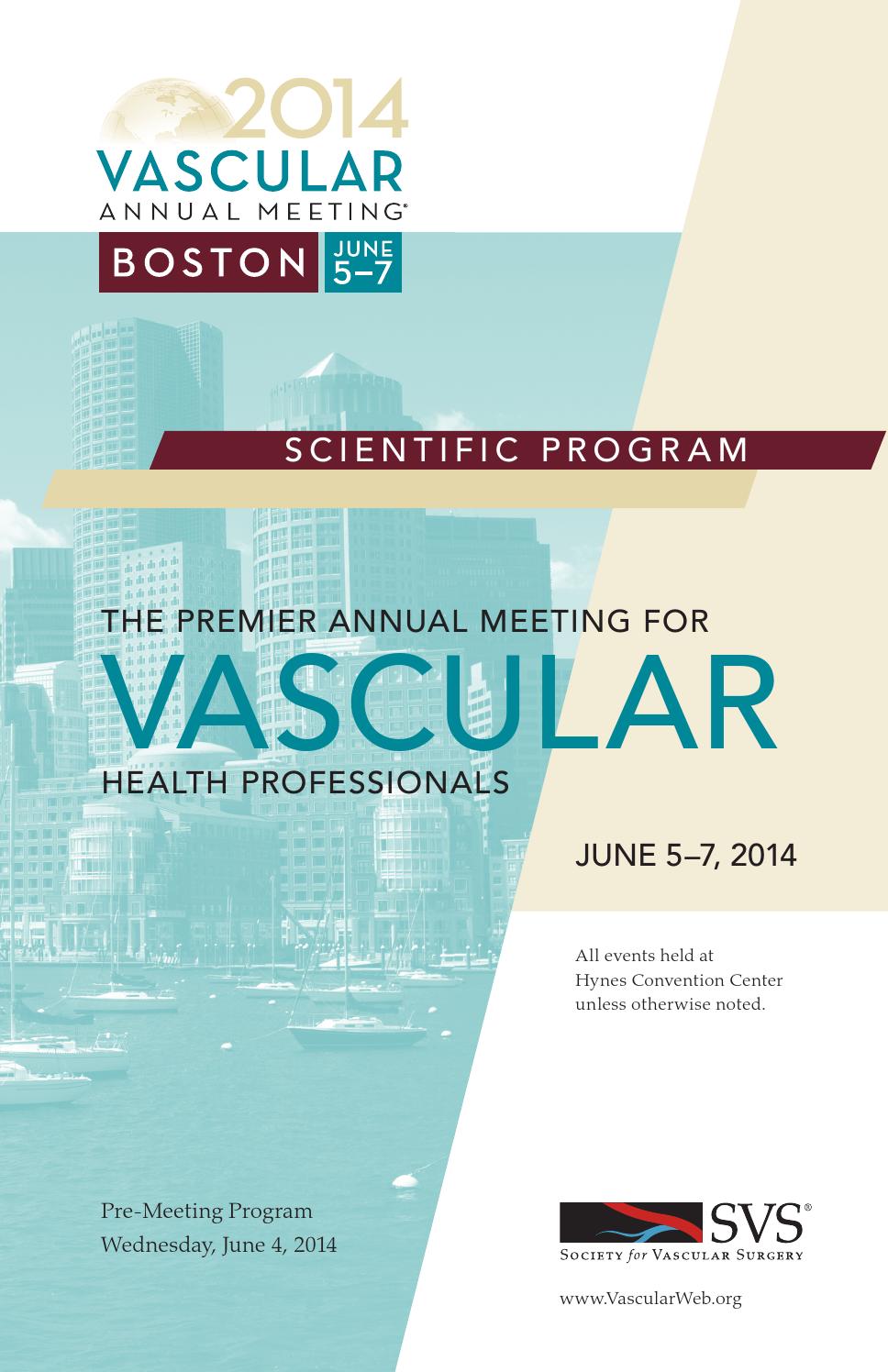 Vascular annual meeting (SVS) 2014