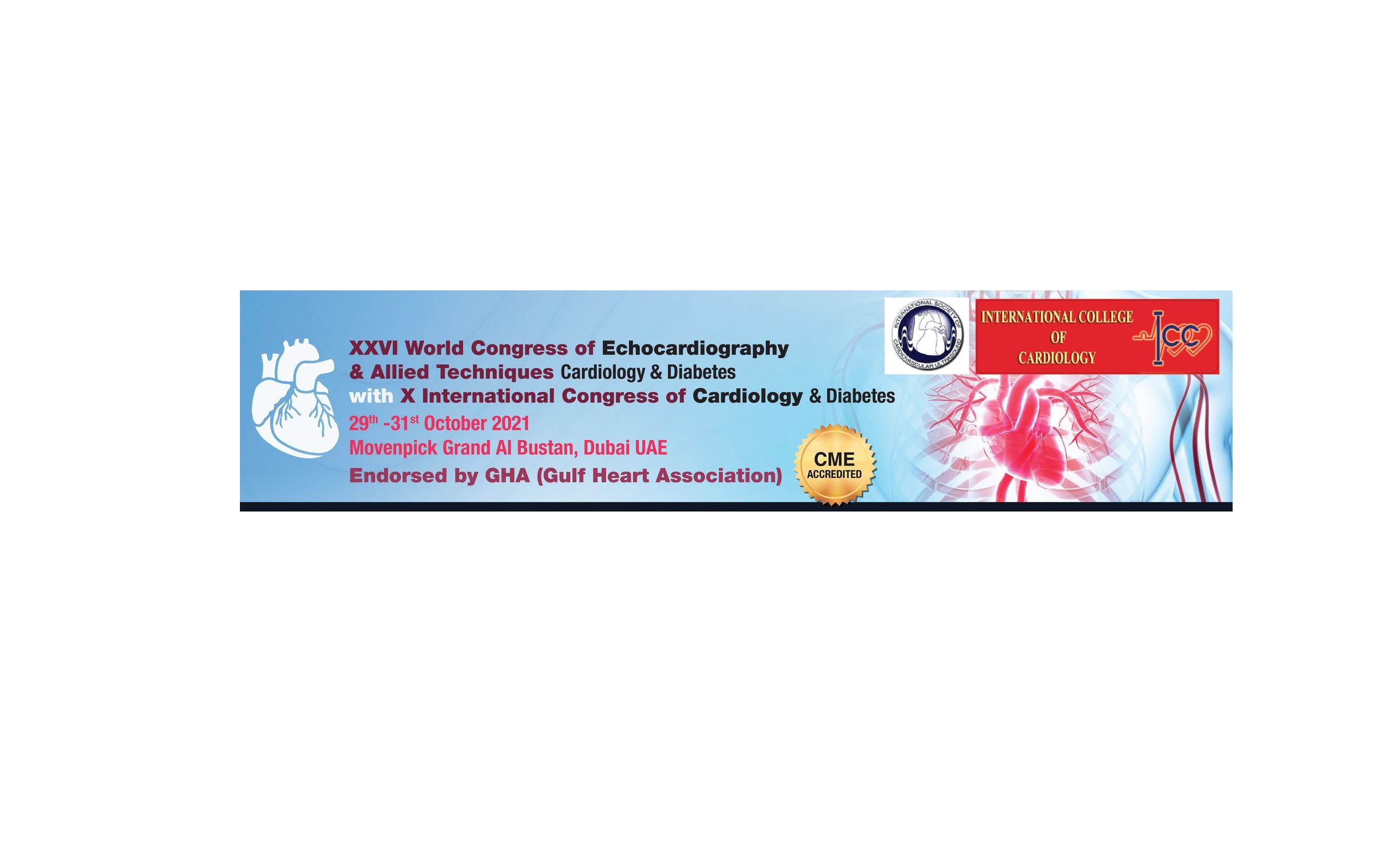 World Congress of Echocardiography & Allied Techniques Cardiology & Diabetes 2021