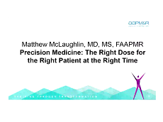 2017 PhyzTalks : Matthew McLaughlin, MD, MS, FAAPMR