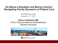 2017 PhyzTalks : Shara Yurkiewicz, MD