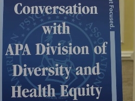 Entretien avec la division chargée de la diversité et l'équité en santé de l'APA Entretien avec la division chargée de la diversité et l'équité en santé de l'APA