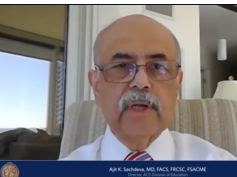 A look at Clinical Congress 2020 with Ajit K. Sachdeva, MD, FACS, FRCSC, FSACME A look at Clinical Congress 2020 with Ajit K. Sachdeva, MD, FACS, FRCSC, FSACME