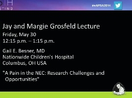 Douleur et entérocolite nécrosante : Défis et opportunités de recherche