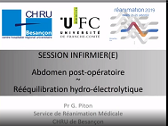 Abdomen post-opératoire G. PITON Abdomen post-opératoire G. PITON