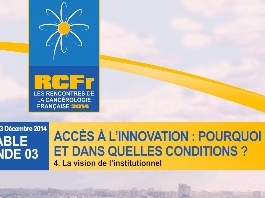 Accès à l'innovation : pourquoi et dans quelles conditions? La vision de l'institutionnel