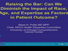 Achieving Health Equity in Colorectal Cancer: A Call to Action Achieving Health Equity in Colorectal Cancer: A Call to Action