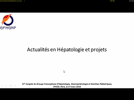 Actualités en hépatologie : projets