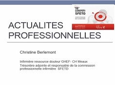 Actualités professionnelles