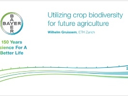 Agriculture - Utiliser la biodiversité des cultures pour l'agriculture du futur Agriculture - Utiliser la biodiversité des cultures pour l'agriculture du futur