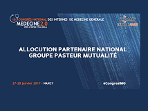 Allocution du Partenaire National GPM (Groupe Pasteur Mutualité)