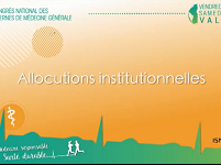 Allocutions institutionnelles