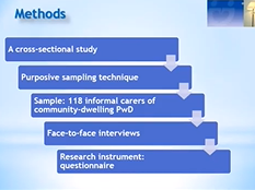 Alzheimer Europe Conference, Sofia Koukouli: Factors affecting perception of services by caregivers Alzheimer Europe Conference, Sofia Koukouli: Factors affecting perception of services by caregivers