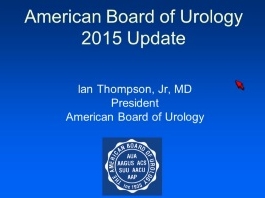 American Board of Urology - Acutalités 2015