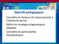 Anémie ferriprive du sujet très âgé : exploration et traitements