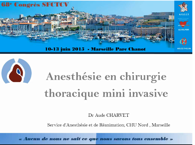 anhestésie en chirurgie mini invasive