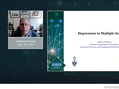 Anthony Feinstein, MPhil, PhD, on Diagnosing and Treating Depression in MS Anthony Feinstein, MPhil, PhD, on Diagnosing and Treating Depression in MS