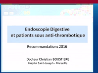 Anti-coagulants et anti-agrégants en endoscopie (ESGE)
