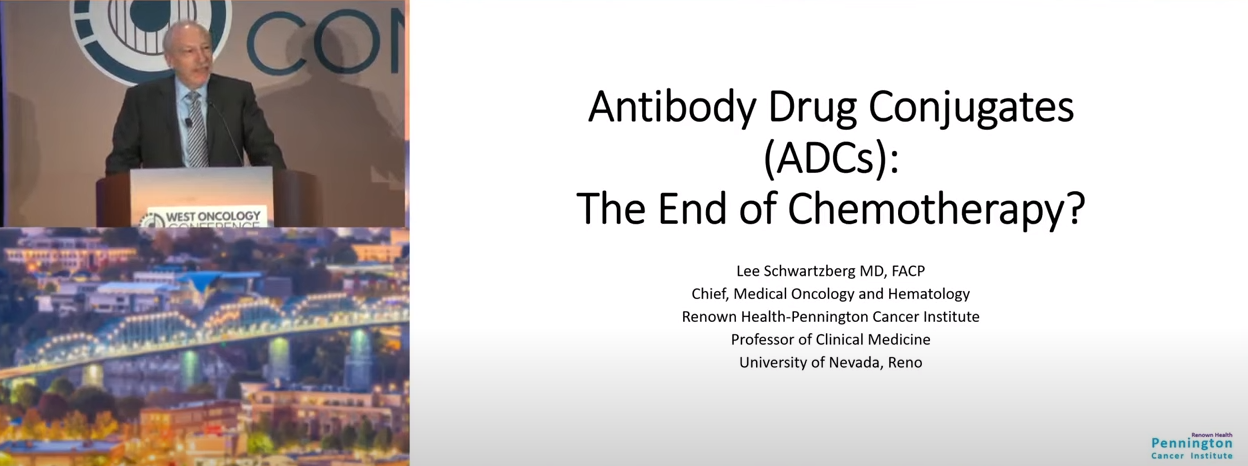 Antibody Drug Conjugates : the end of chimiotherapy West Oncology Conference : interview with Dr Lee Schwartzberg