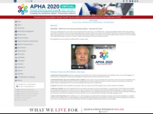 APHA 2020 Virtual Meeting and Expo Tutorial