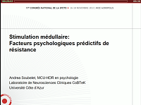 Approche pluriprofessionnelle - Evaluation psychologique : Facteurs psychologiques prédictifs de résistance Approche pluriprofessionnelle - Evaluation psychologique : Facteurs psychologiques prédictifs de résistance