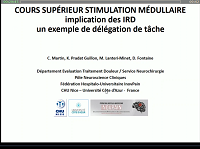 Approche pluriprofessionnelle Implication des IRD un exemple de délégation de tâche Approche pluriprofessionnelle Implication des IRD un exemple de délégation de tâche