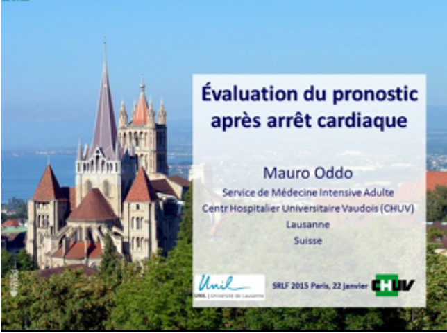 Arrêt cardiaque actualités en 2015 - Evaluation du pronostic