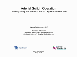 Arterial Switch Operation with Single Interarterial Coronary