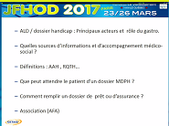 Aspects médico-sociaux