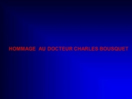 ASSEMBLEE GENERALE de la SFNC - Hommage à Charles Bousquet