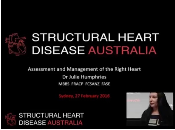 Assessment and management of the right heart