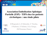 Association embolisation partielle splénique - TIPS chez les patients cirrhotiques : une étude pilote
