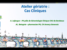 Atelier gériatrie - Cas Clinique : Mme N. J