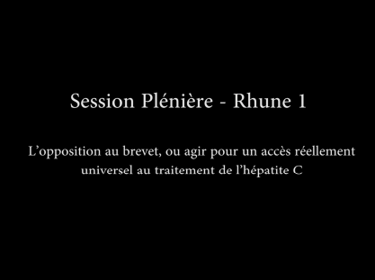ATHS 2015 : Atelier rhune 1 - L’opposition au brevet