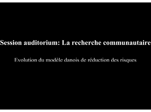ATHS 2015 : Evolution du modèle danois de réduction des risques