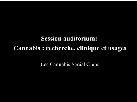 ATHS 2015 : Les Cannabis Social Clubs