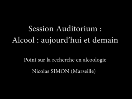 ATHS 2015 : Point sur la recherche en alcoologie