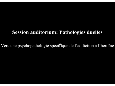 ATHS 2015 : Session auditorium – Pathologies duelles