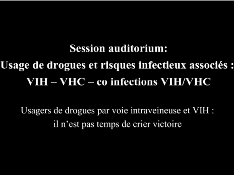 ATHS 2015 : Usagers de drogues par voie intraveineuse et VIH