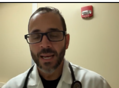 Attempt to self drain facial infection