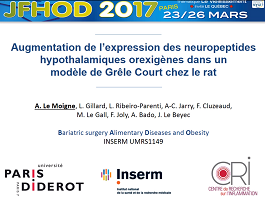 Augmentation de l'expression des neuropeptides hypothalamiques oréxigènes dans un modèle de grêle court chez le rat