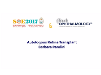Autologous Retina Transplant, Barbara Parolini