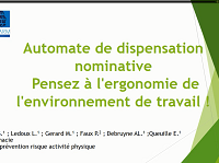 Automate de dispensation nominative : pensez à l'ergonomie de l'environnement de travail ! Automate de dispensation nominative : pensez à l'ergonomie de l'environnement de travail !