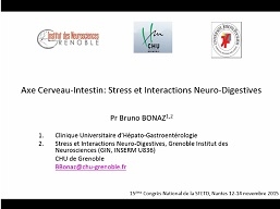 Axe cerveau intestin : stress et interactions neuro-digestives