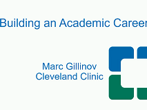 Beginning an Academic Career