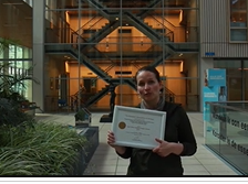 Best Patient Information Poster 2021 - Ms. L.D.F. (Lionne) Venderbos