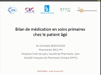 Bilan de médication pour des patients âgés : approche collaborative entre pharmaciens d'officine et médecins généralistes